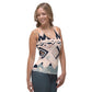 DMV 1345 Boho Sublimation Cut & Sew Tank Top