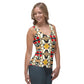 DMV 0204 Vintage Artsy Sublimation Cut & Sew Tank Top