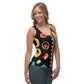 DMV 0155 Boho Sublimation Cut & Sew Tank Top