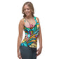 DMV 0167 Boho Sublimation Cut & Sew Tank Top