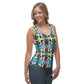 DMV 0362 Vintage Artsy Sublimation Cut & Sew Tank Top