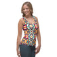 DMV 1281 Vintage Artsy Sublimation Cut & Sew Tank Top