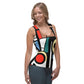 DMV 0460 Boho Sublimation Cut & Sew Tank Top