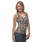 DMV 1828 Chic Boho Sublimation Cut & Sew Tank Top