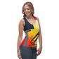 DMV 0537 Retro Art Sublimation Cut & Sew Tank Top