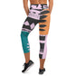 DMV 0229 Boho Yoga Capri Leggings