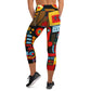 DMV 0233 Psy Art Yoga Capri Leggings