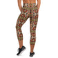 DMV 0082 Classic Boho Yoga Capri Leggings