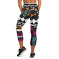 DMV 0011 Boho Yoga Capri Leggings