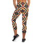 DMV 0075 Psy Artsy Yoga Capri Leggings