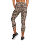 DMV 0078 Chic Boho Yoga Capri Leggings