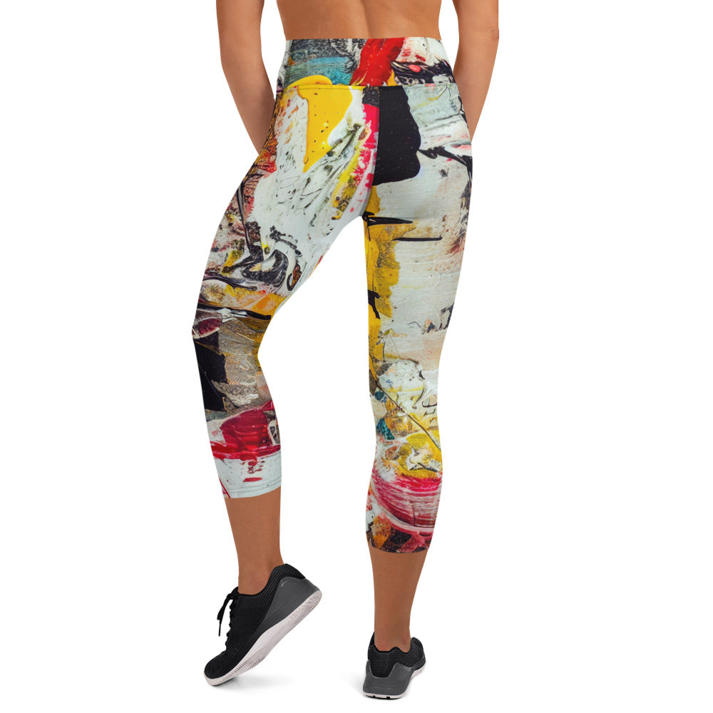 DMV 0272 Avant Garde Yoga Capri Leggings