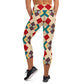 DMV 0129 Classic Boho Yoga Capri Leggings