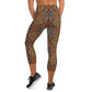 DMV 0108 Psy Artsy Yoga Capri Leggings