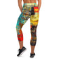 DMV 0279 Avant Garde Yoga Capri Leggings