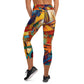 DMV 0416 Abstract Art Yoga Capri Leggings