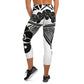 DMV 0294 Boho Yoga Capri Leggings