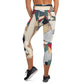 DMV 0508 Abstract Art Yoga Capri Leggings