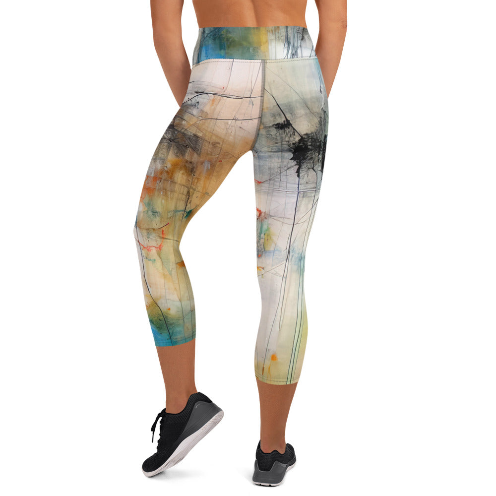 DMV 0358 Avant Garde Yoga Capri Leggings