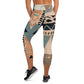 DMV 0798 Boho Yoga Capri Leggings