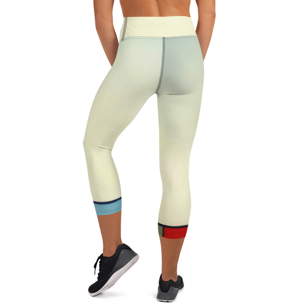 DMV 0461 Avant Garde Yoga Capri Leggings