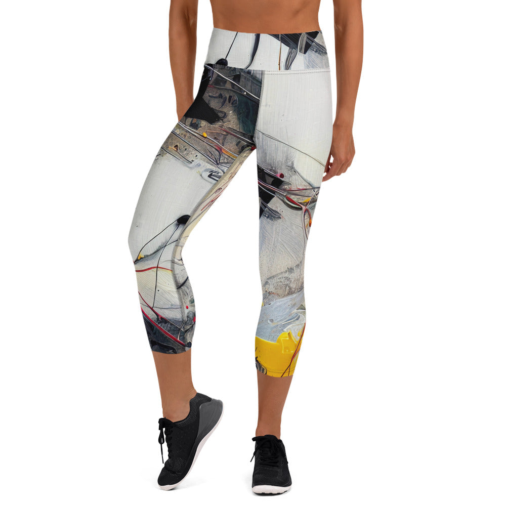 DMV 0126 Avant Garde Yoga Capri Leggings