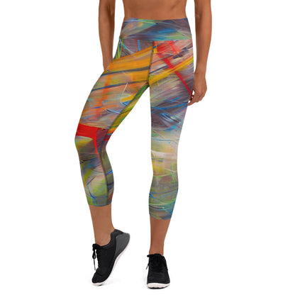 DMV 0248 Avant Garde Yoga Capri Leggings