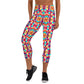 DMV 2052 Vintage Artsy Yoga Capri Leggings