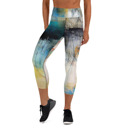 DMV 0358 Avant Garde Yoga Capri Leggings