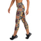 DMV 0027 Psy Artsy Yoga Capri Leggings