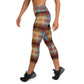 DMV 0006 Avant Garde Artsy Yoga Capri Leggings