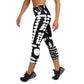 DMV 0060 Boho Yoga Capri Leggings