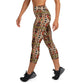 DMV 0082 Classic Boho Yoga Capri Leggings