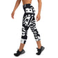 DMV 0009 Boho Yoga Capri Leggings