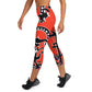 DMV 0038 Boho Yoga Capri Leggings