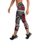 DMV 0090 Boho Yoga Capri Leggings