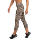 DMV 0078 Chic Boho Yoga Capri Leggings