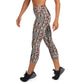 DMV 0274 Chic Boho Yoga Capri Leggings