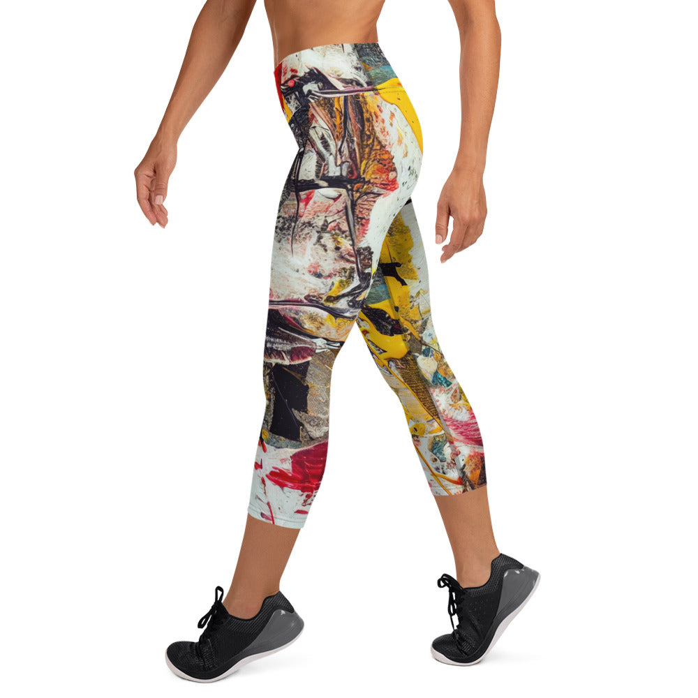 DMV 0272 Avant Garde Yoga Capri Leggings