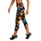 DMV 0147 Boho Yoga Capri Leggings