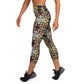 DMV 0135 Conceptual Artsy Yoga Capri Leggings