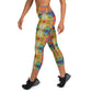 DMV 0191 Avant Garde Artsy Yoga Capri Leggings