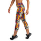 DMV 0507 Psy Artsy Yoga Capri Leggings