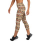 DMV 0509 Classic Boho Yoga Capri Leggings