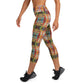 DMV 0817 Avant Garde Artsy Yoga Capri Leggings