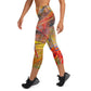 DMV 0436 Avant Garde Yoga Capri Leggings