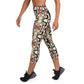 DMV 0380 Geo Boho Yoga Capri Leggings