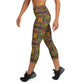 DMV 1957 Psy Artsy Yoga Capri Leggings