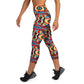 DMV 0785 Psy Artsy Yoga Capri Leggings