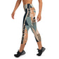 DMV 0798 Boho Yoga Capri Leggings